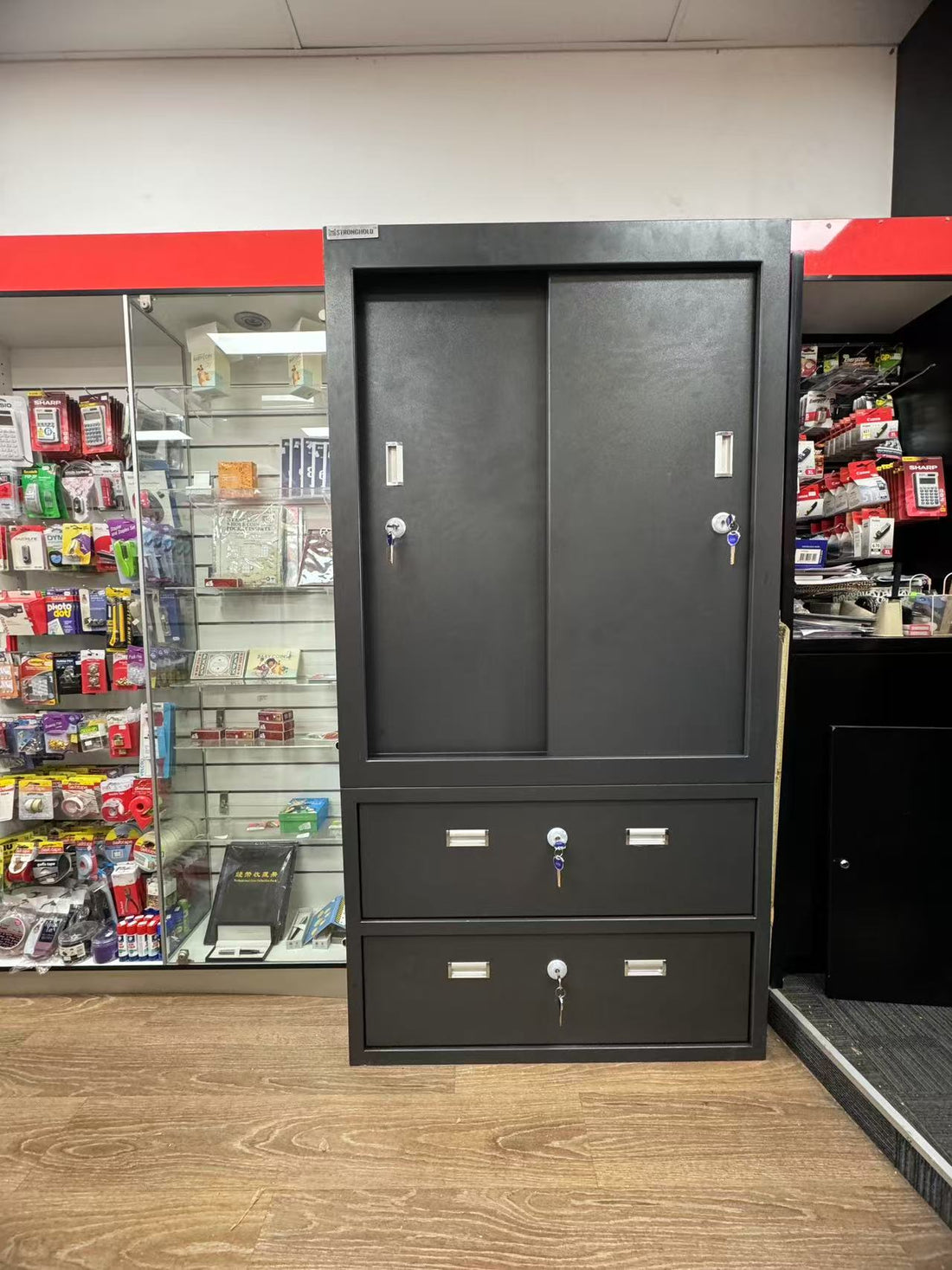 Newsagent Cigarette Cabinet
